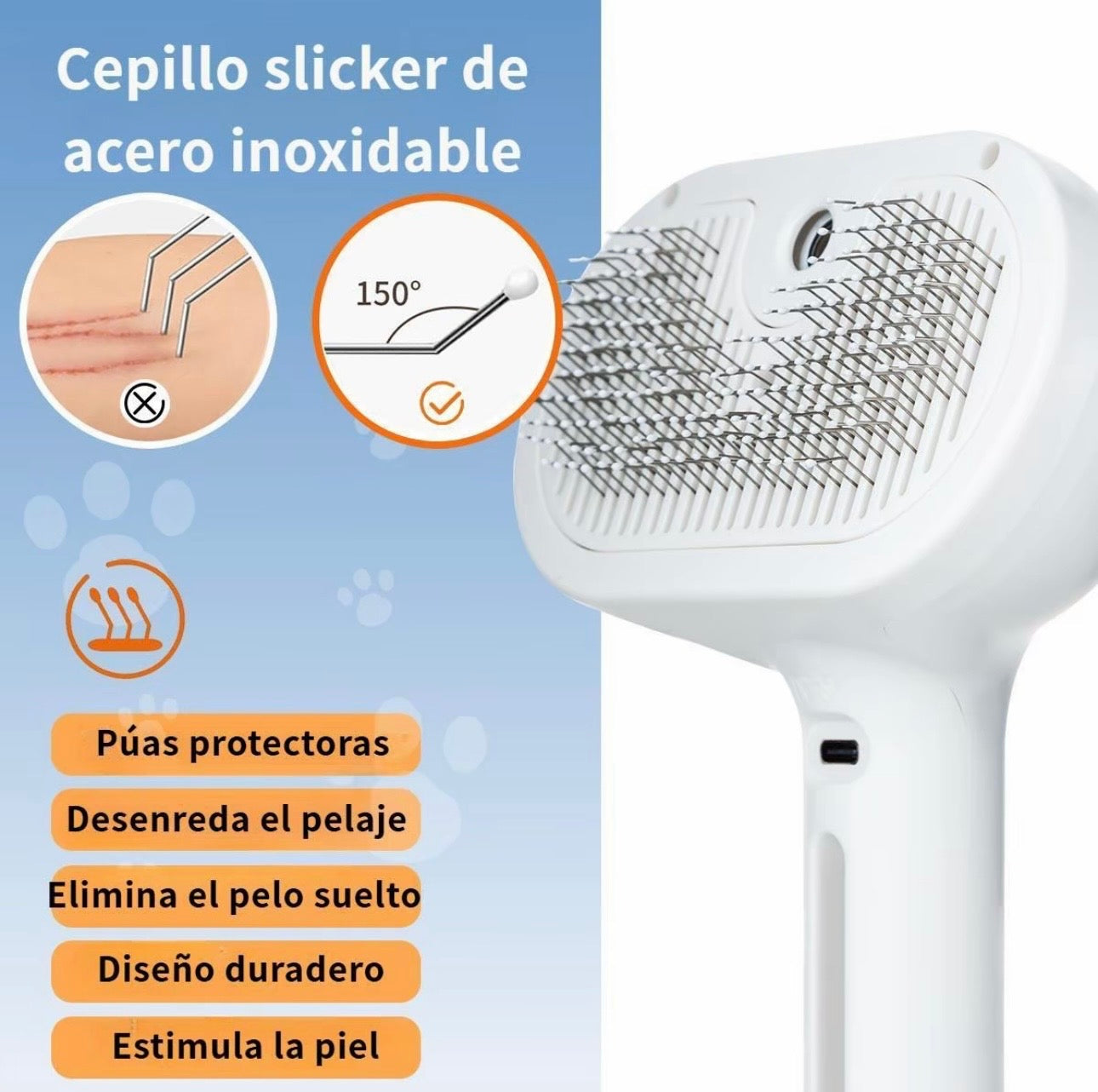 CEPILLO DE PELO 3 EN 1